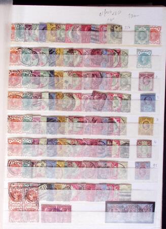 1841-80, Selection of classics on pages, range of cancellations, platings etc.