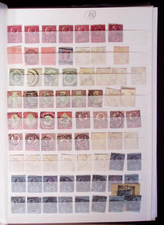 1841-80, Selection of classics on pages, range of cancellations, platings etc.