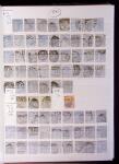 1841-80, Selection of classics on pages, range of cancellations, platings etc.