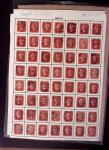 1841-80, Selection of classics on pages, range of cancellations, platings etc.