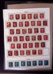 1841-80, Selection of classics on pages, range of cancellations, platings etc.