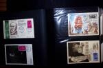1944-1962 5 albums de cartes maximum et d'enveloppes