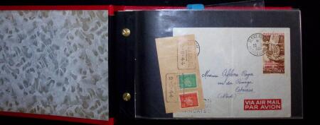 1855-1951 100 lettres dont des tarifs Papiers d'affaires