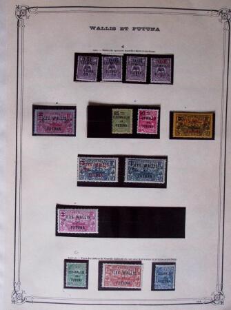 1920-78 Collection de neufs ** sur grandes pages Yvert