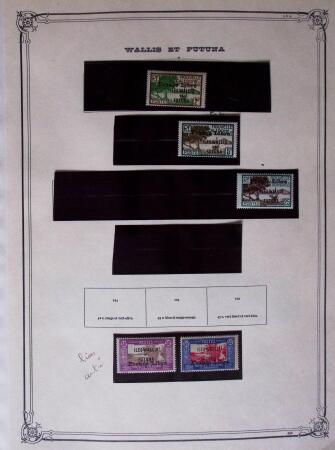 1920-78 Collection de neufs ** sur grandes pages Yvert