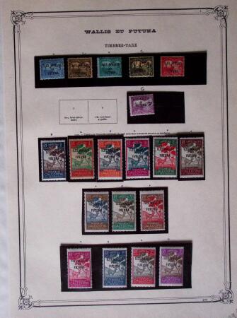 1920-78 Collection de neufs ** sur grandes pages Yvert