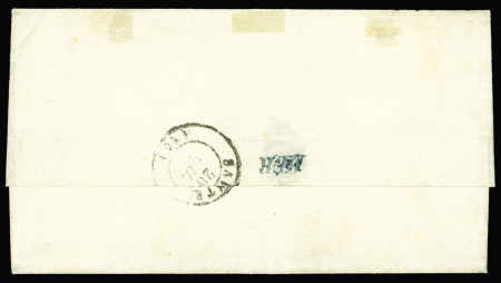 N° 10 25c bleu avec rare obl. ferroviaire PT1 sur