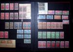 Collection de neuf sans charnière entre le n° 8 et