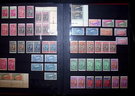 Collection de neuf sans charnière entre le n° 8 et
