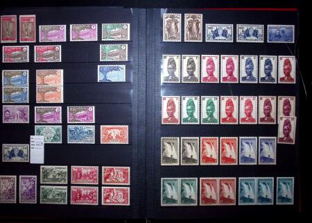 Collection de neuf sans charnière entre le n° 8 et