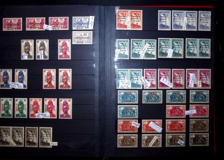 Collection de neuf sans charnière entre le n° 8 et