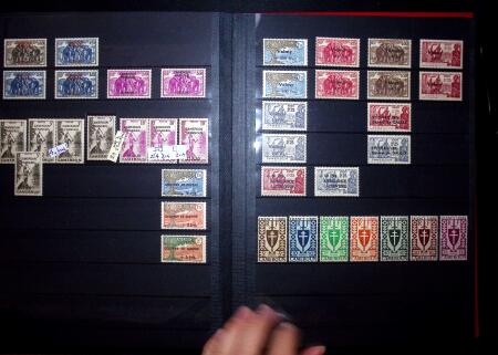 Collection de neuf sans charnière entre le n° 8 et