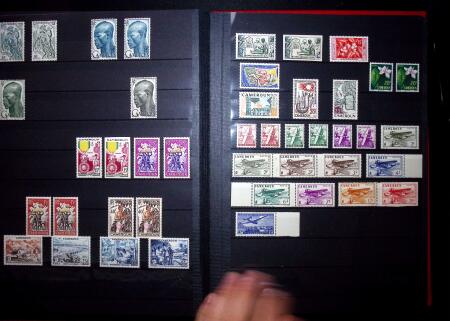 Collection de neuf sans charnière entre le n° 8 et