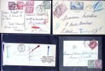 1846-1940 19 plis divers, surtout du 20ème siècle, la plupart avec timbre-taxe. TB