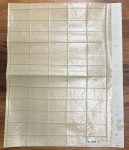 N° 245 1f50 Légion américaine en feuille complète