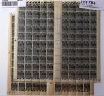 N° 270, 2 feuilles de 100 dont une sur papier jaunâtre