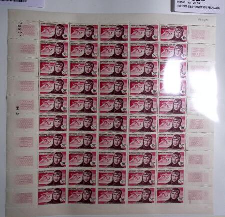 POSTE AERIENNE n° 34 Bastié en feuille complète