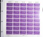 POSTE AERIENNE n° 59B 30f violet, gomme mate, en feuille