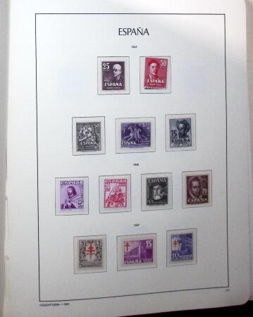 1944-1975 Mostly mint never hinged balanced stock of