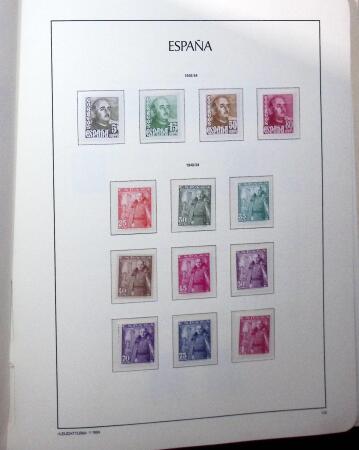 1944-1975 Mostly mint never hinged balanced stock of