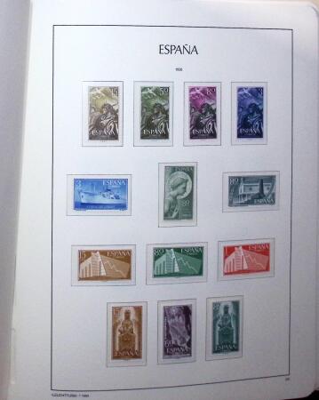 1944-1975 Mostly mint never hinged balanced stock of