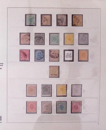 1852-2018, Attractive collection in 6 hingeless albums,