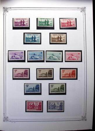 1938-2000, Collection principalement neuve en deux