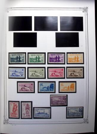 1938-2000, Collection principalement neuve en deux
