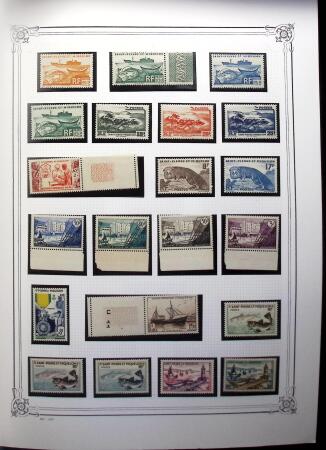1938-2000, Collection principalement neuve en deux