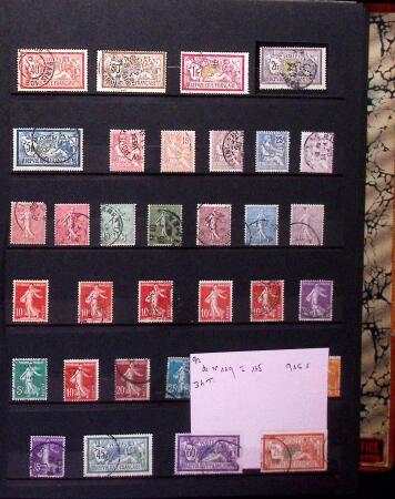1849-1994 Collection de neufs et d'obl. en 2 classeurs,