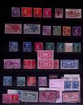 1849-1994 Collection de neufs et d'obl. en 2 classeurs,