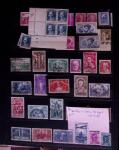 1849-1994 Collection de neufs et d'obl. en 2 classeurs,