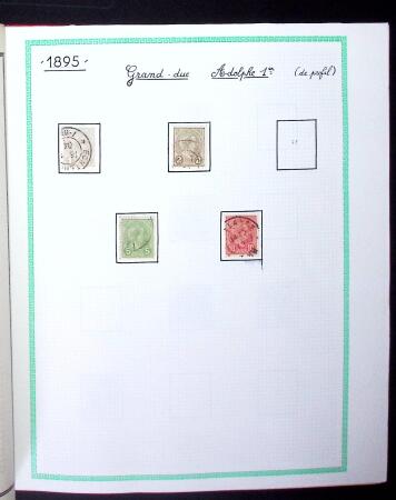 1882-2007 Collection de Luxembourg en 2 albums, neufs