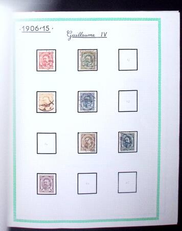 1882-2007 Collection de Luxembourg en 2 albums, neufs