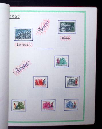 1882-2007 Collection de Luxembourg en 2 albums, neufs