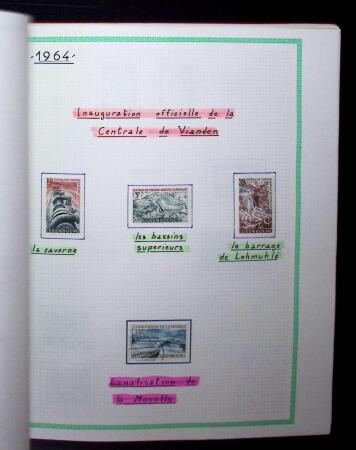 1882-2007 Collection de Luxembourg en 2 albums, neufs