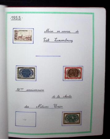 1882-2007 Collection de Luxembourg en 2 albums, neufs
