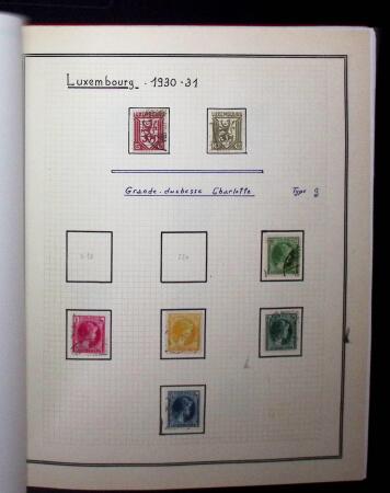 1882-2007 Collection de Luxembourg en 2 albums, neufs