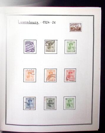 1882-2007 Collection de Luxembourg en 2 albums, neufs
