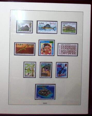 Collection de MAYOTTE neufs sans charnière, apparemment
