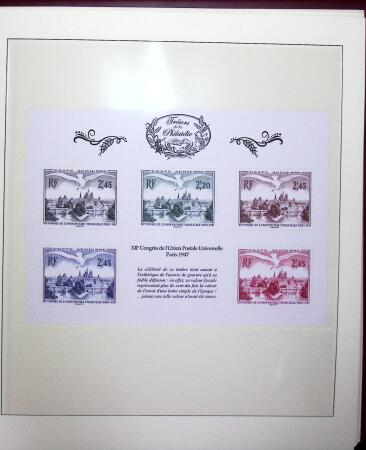 TRESORS DE LA PHILATELIE Collection complète de 2014