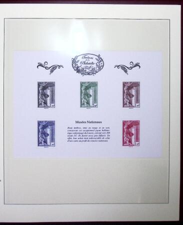 TRESORS DE LA PHILATELIE Collection complète de 2014