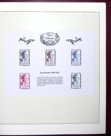 TRESORS DE LA PHILATELIE Collection complète de 2014