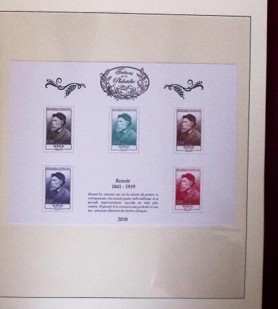 TRESORS DE LA PHILATELIE Collection complète de 2014