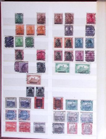 1920-55 Collection de neufs et oblitérés en 1 classeur