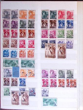 1920-55 Collection de neufs et oblitérés en 1 classeur