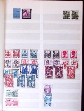 1920-55 Collection de neufs et oblitérés en 1 classeur