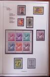 1939-1945 Collection sur les vignettes de la mobilisation dit "timbres pour soldats", superbement présentée en 4 albums avec une grande variété d'unités militaires, TTB