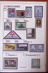 1939-1945 Collection sur les vignettes de la mobilisation dit "timbres pour soldats", superbement présentée en 4 albums avec une grande variété d'unités militaires, TTB