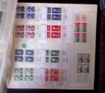1900-59 Collections de blocs de 4 coins-datés ou